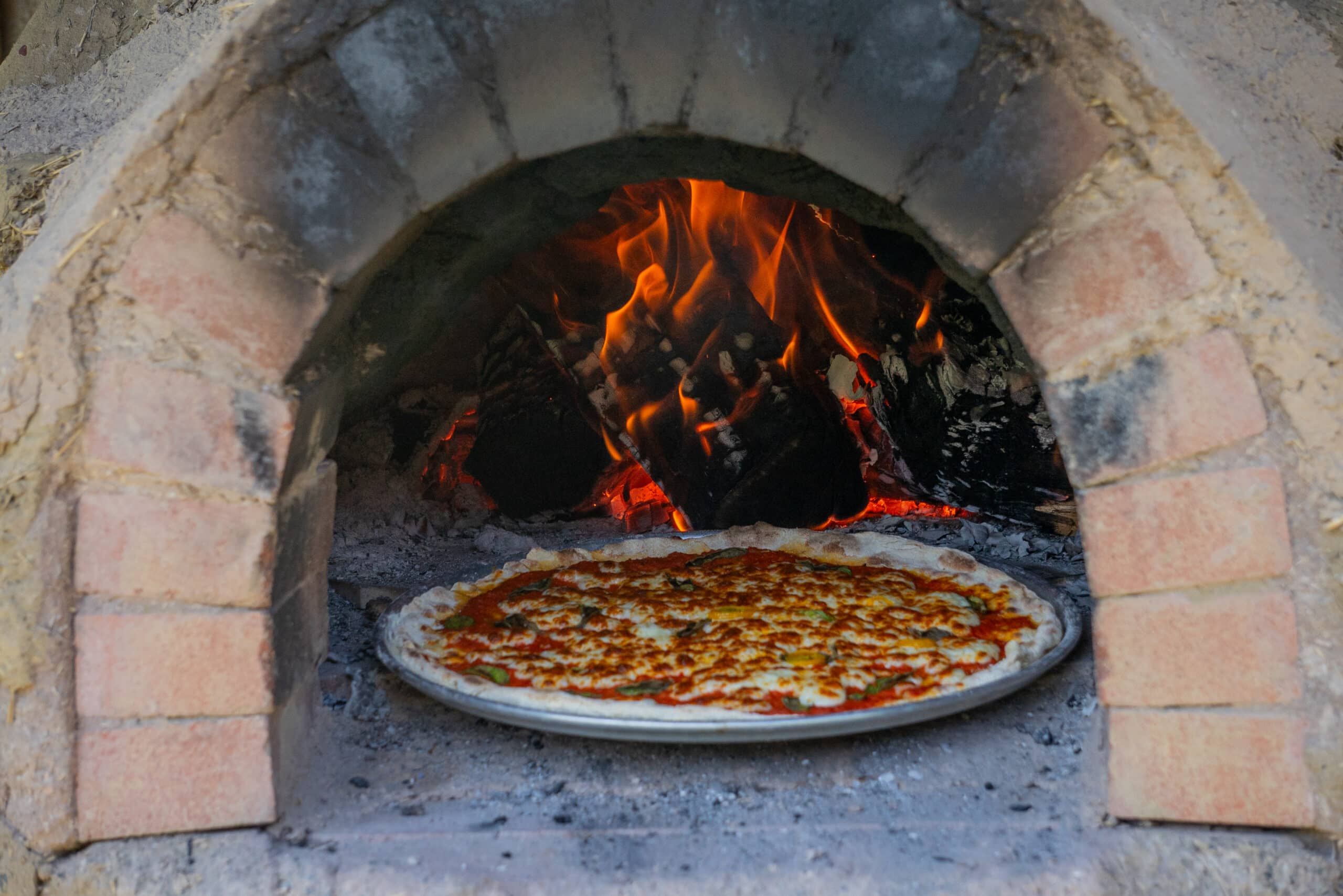 brick fire pizza oven